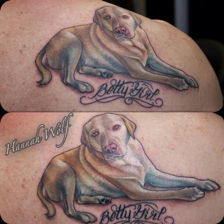 Tattoos - dog portrait - 116419
